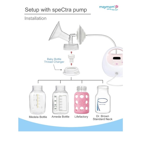 Maymom bottle adapters set of two - Picture 4 of 5